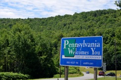 Blue skies in Pennsylvania